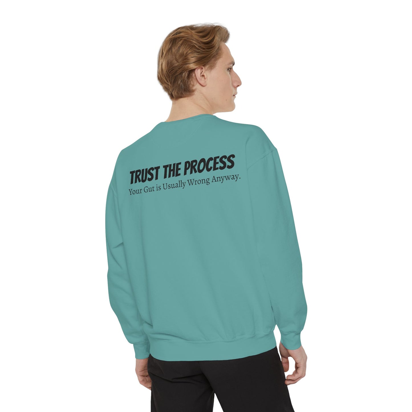 Bring on the Pump Unisex Garment-Dyed Sweatshirt