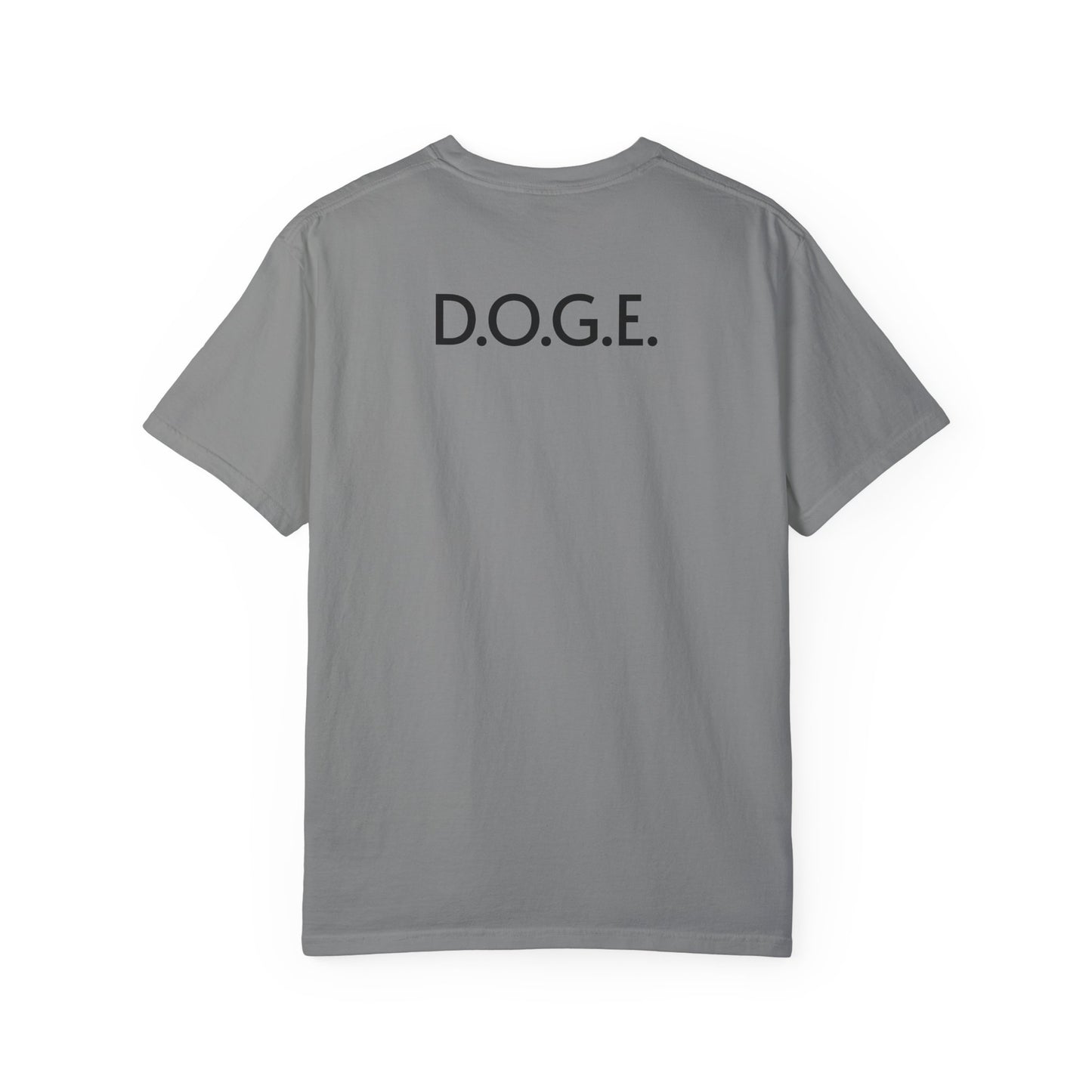 DOGE Musk Meme Unisex Garment-Dyed T-shirt