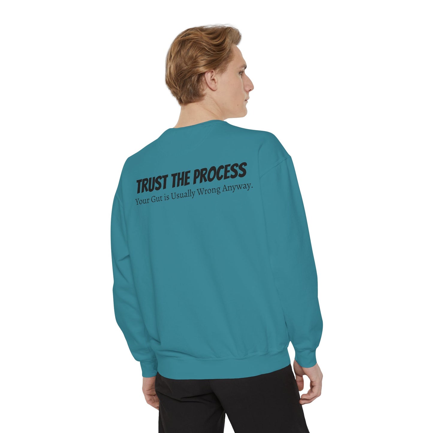 Bring on the Pump Unisex Garment-Dyed Sweatshirt