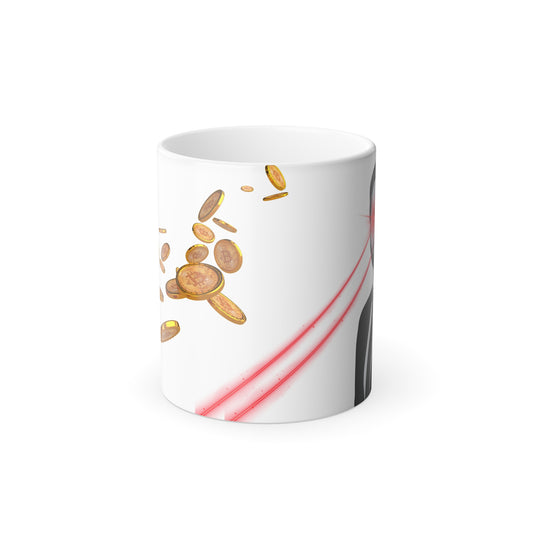 JD Vance Laser Eyes BTC Color Morphing Mug, 11oz