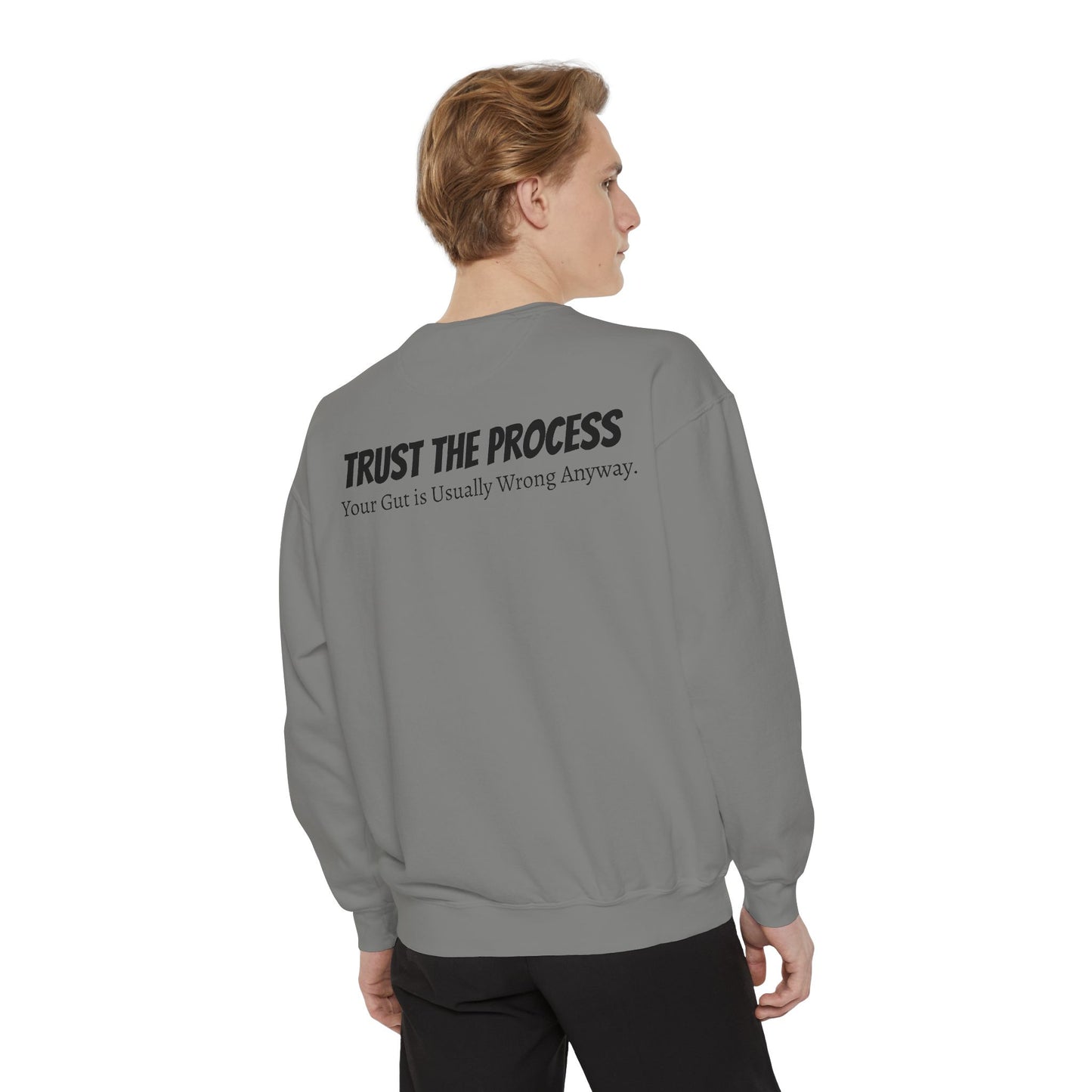 Bring on the Pump Unisex Garment-Dyed Sweatshirt