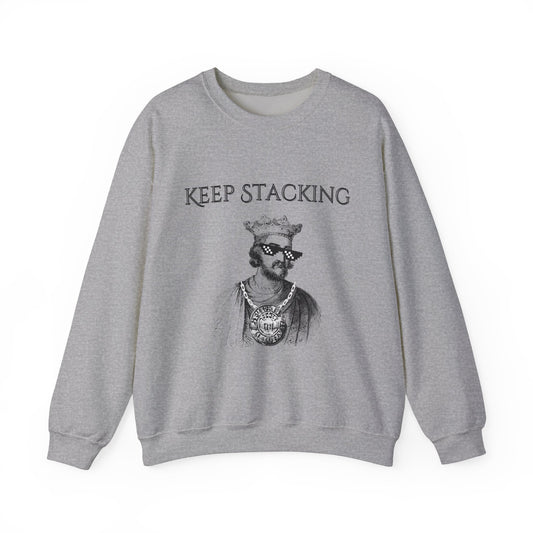 Keep Stacking Canada Unisex Heavy Blend™ Crewneck Sweatshirt
