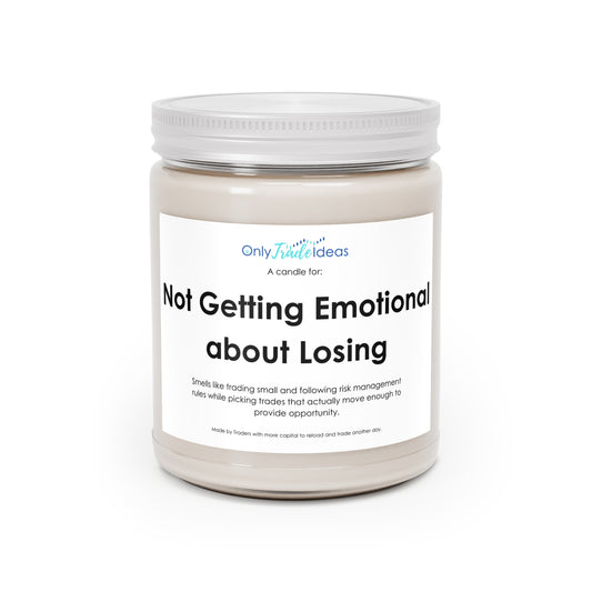 Not Getting Emotional Scented Candles, 9oz