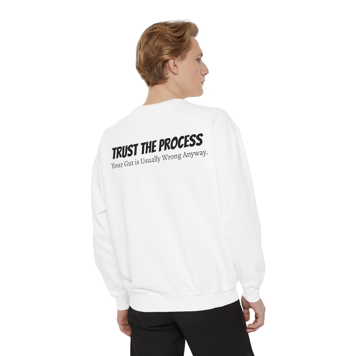 Bring on the Pump Unisex Garment-Dyed Sweatshirt