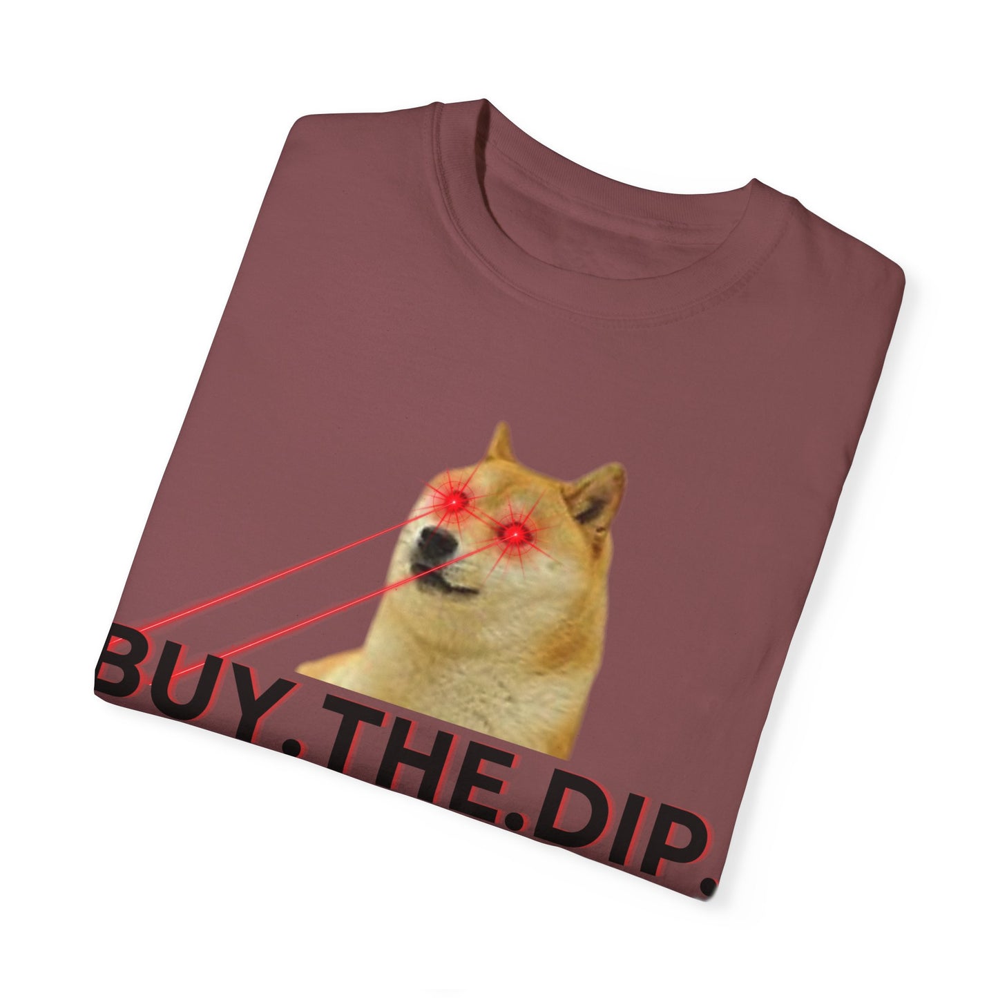 Buy The Dip Laser Eyes Unisex Garment-Dyed T-shirt