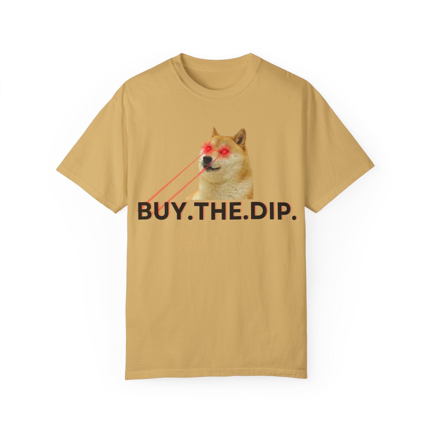 Buy The Dip Laser Eyes Unisex Garment-Dyed T-shirt