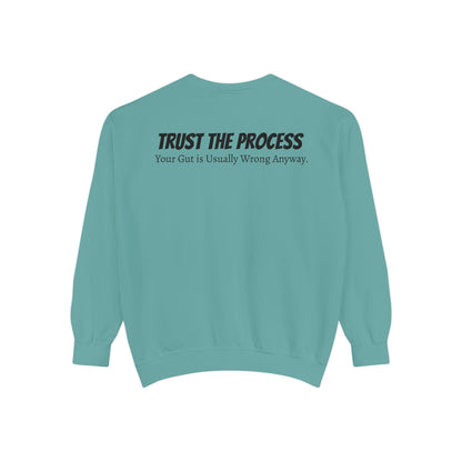 Bring on the Pump Unisex Garment-Dyed Sweatshirt