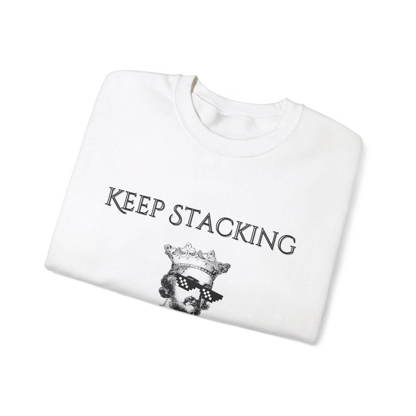 Keep Stacking Canada Unisex Heavy Blend™ Crewneck Sweatshirt