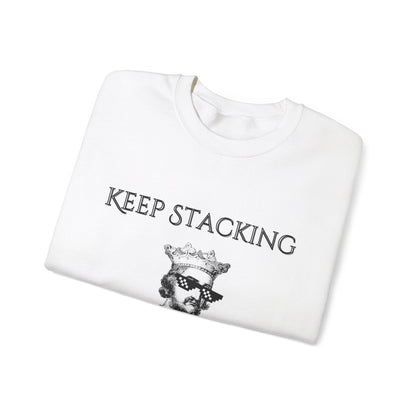 Keep Stacking Canada Unisex Heavy Blend™ Crewneck Sweatshirt