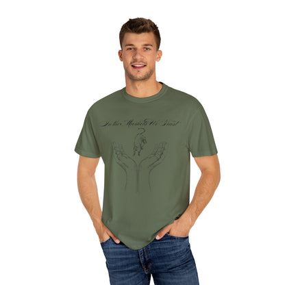 In the Markets We Trust Unisex Garment-Dyed T-shirt
