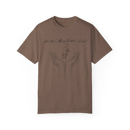 In the Markets We Trust Unisex Garment-Dyed T-shirt