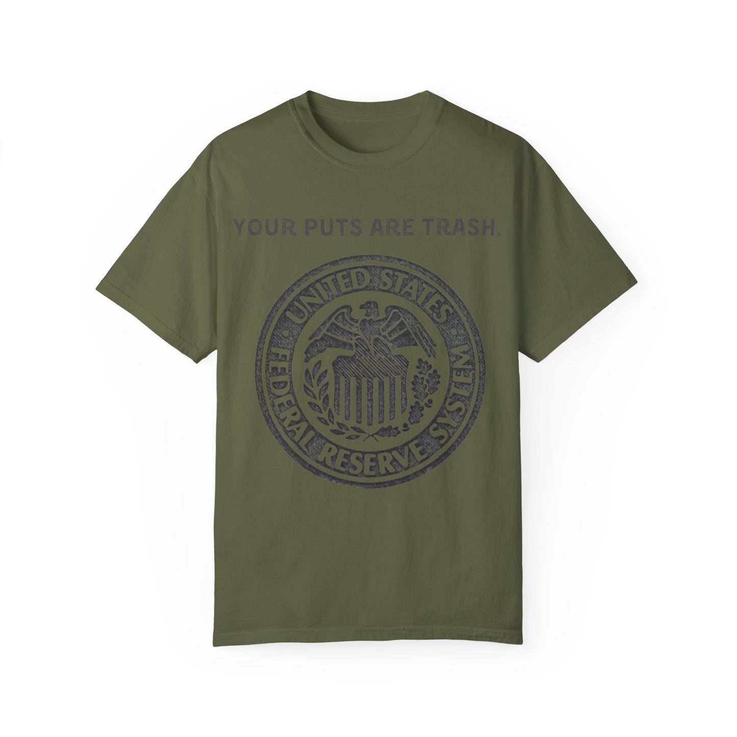 Powell Puts are Trash Unisex Garment-Dyed T-shirt