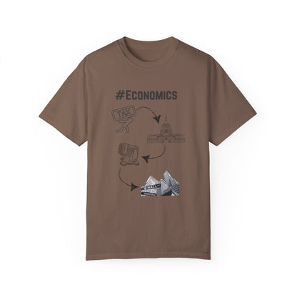 #Economics Garment-Dyed T-shirt