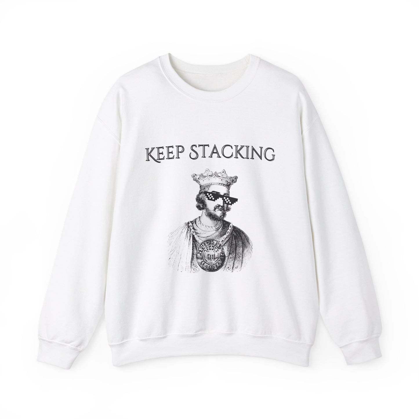 Keep Stacking Canada Unisex Heavy Blend™ Crewneck Sweatshirt