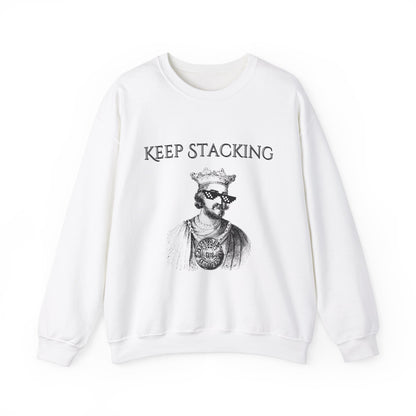 Keep Stacking Canada Unisex Heavy Blend™ Crewneck Sweatshirt