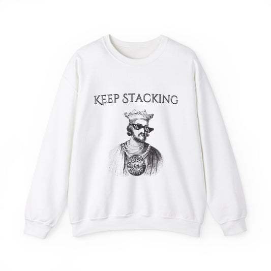 Keep Stacking Canada Unisex Heavy Blend™ Crewneck Sweatshirt