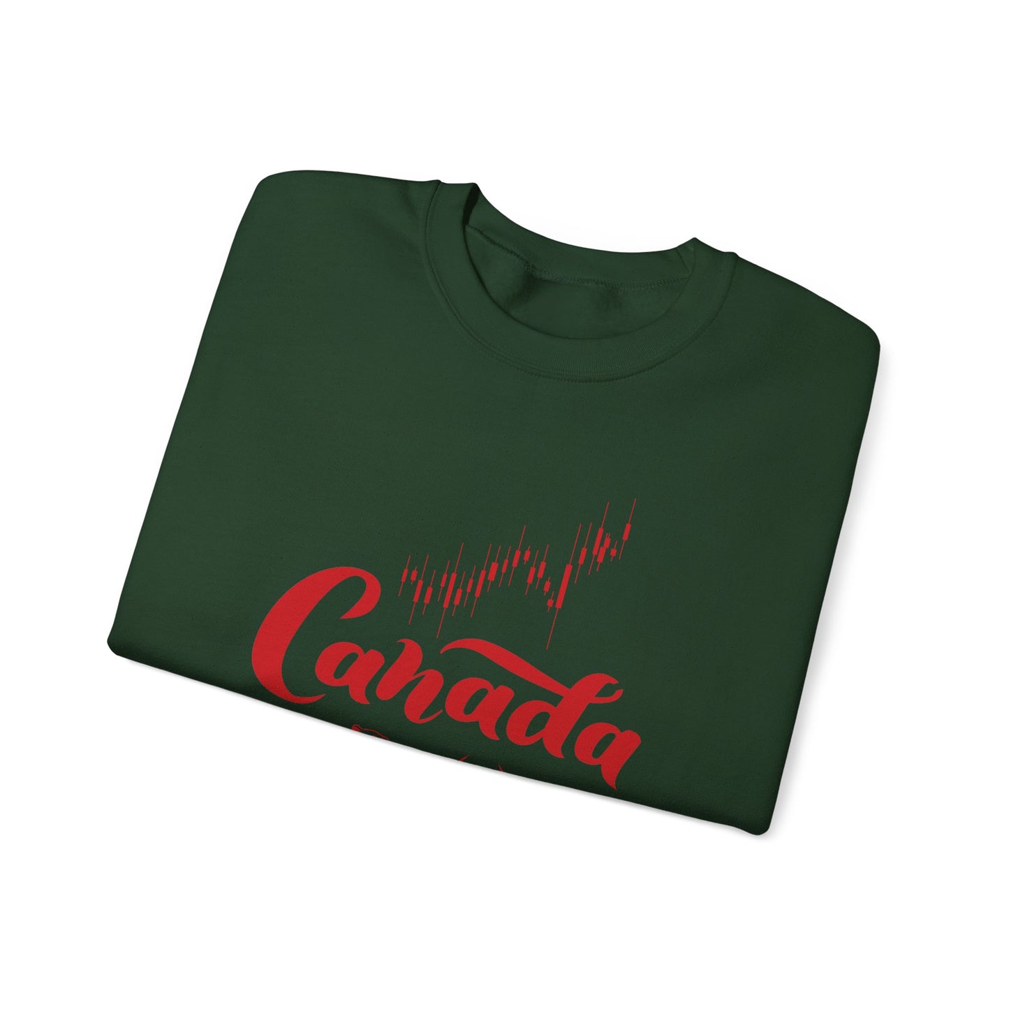 Bear Maple Bull Canada Unisex Heavy Blend™ Crewneck Sweatshirt