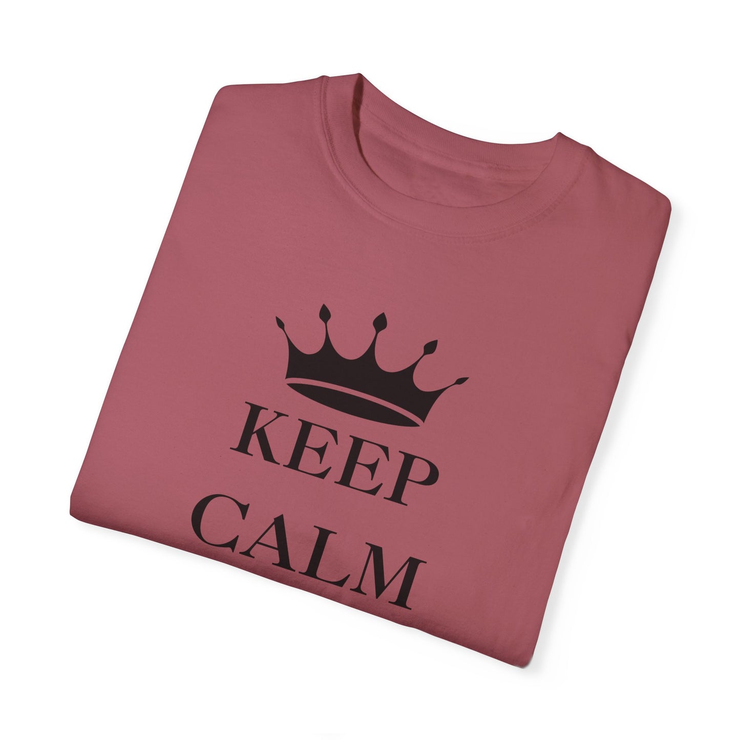 Keep Calm and Trade On Unisex Garment-Dyed T-shirt