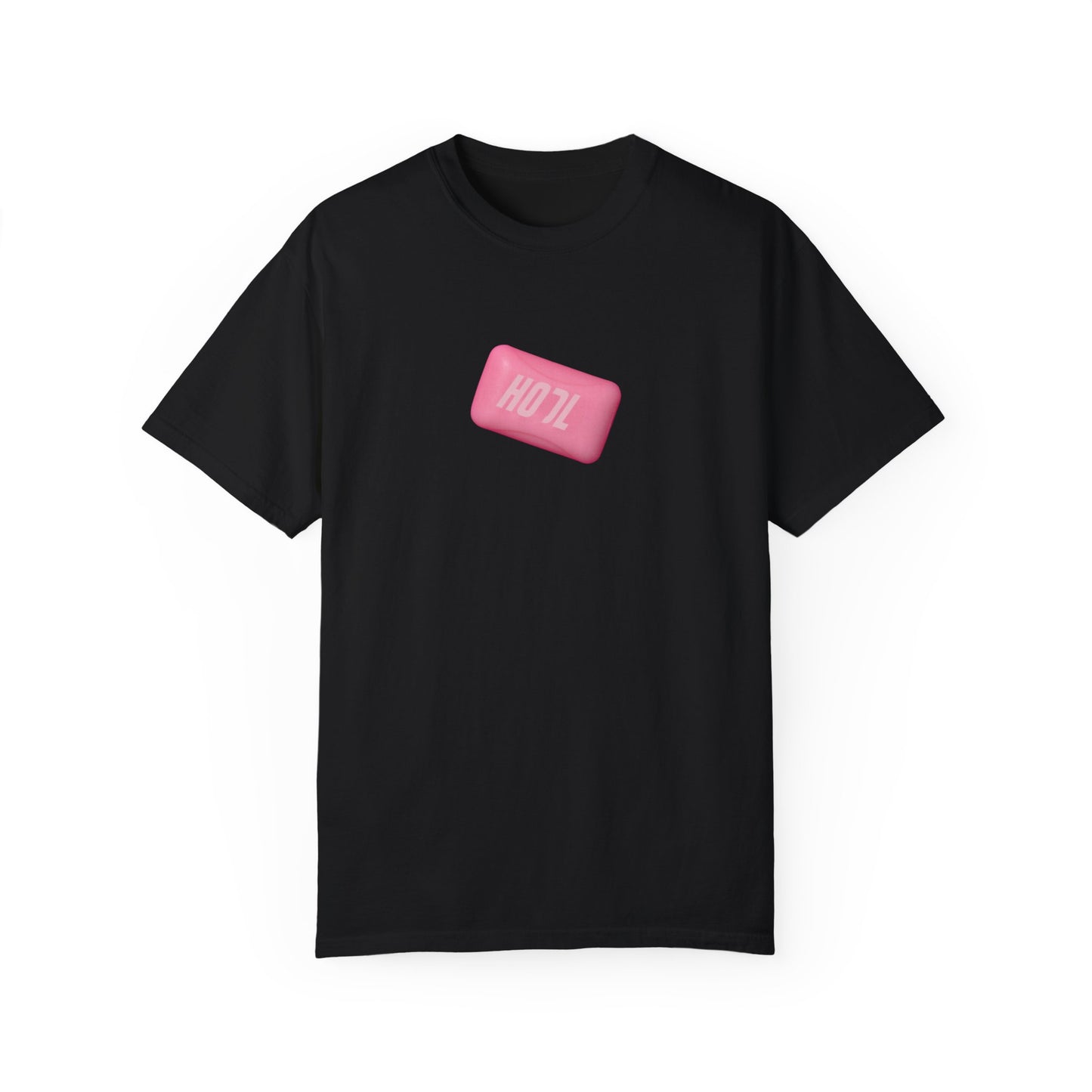HODL Pink Soap BTC Unisex Garment-Dyed T-shirt