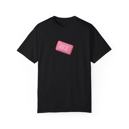 HODL Pink Soap BTC Unisex Garment-Dyed T-shirt