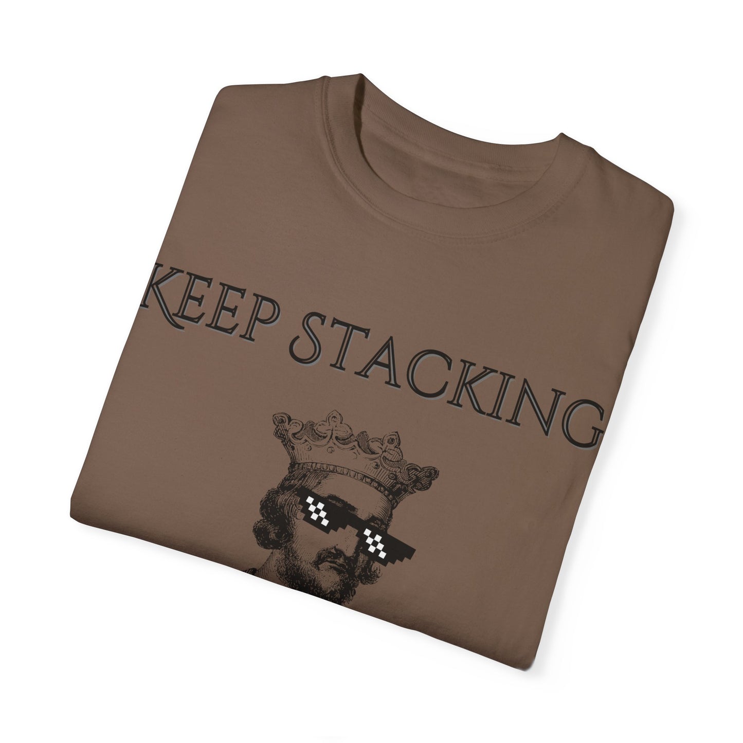 King Henry III Silver Stacker Unisex Garment-Dyed T-shirt