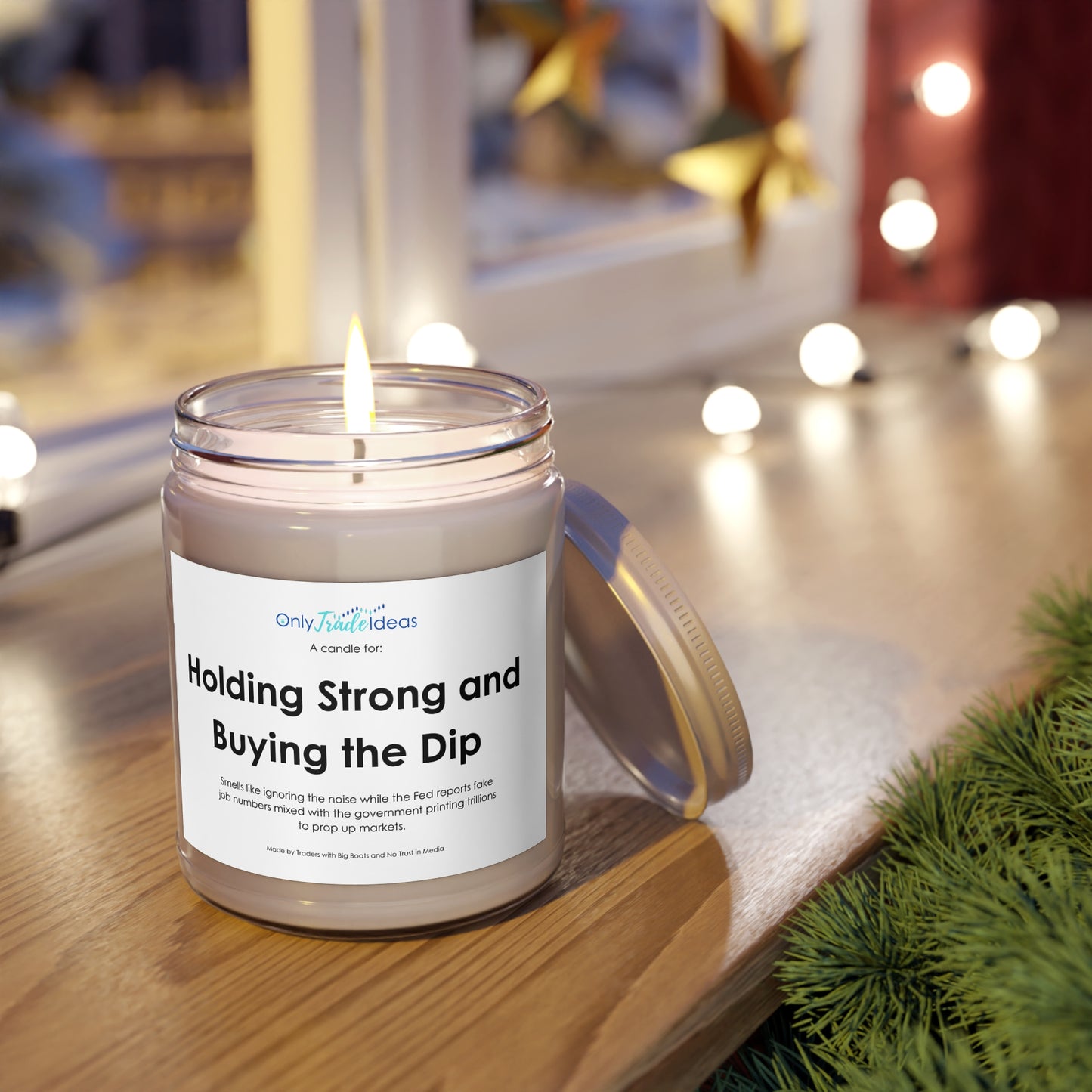 Holding Strong Scented Candles, 9oz