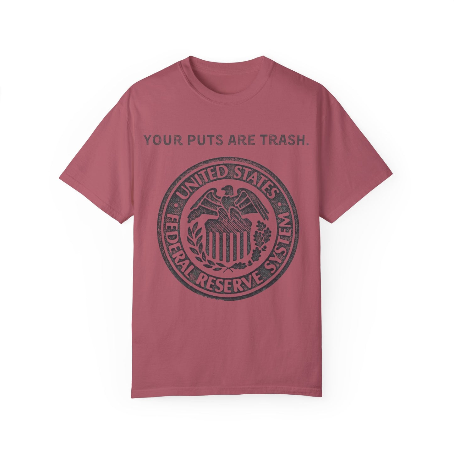 Powell Puts are Trash Unisex Garment-Dyed T-shirt