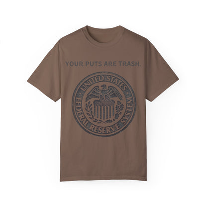 Powell Puts are Trash Unisex Garment-Dyed T-shirt