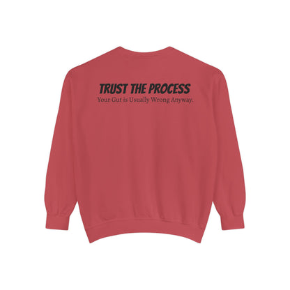 Bring on the Pump Unisex Garment-Dyed Sweatshirt