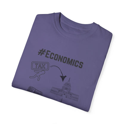 #Economics Garment-Dyed T-shirt
