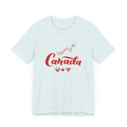 Bear Maple Bull Canada Unisex Jersey Short Sleeve Tee