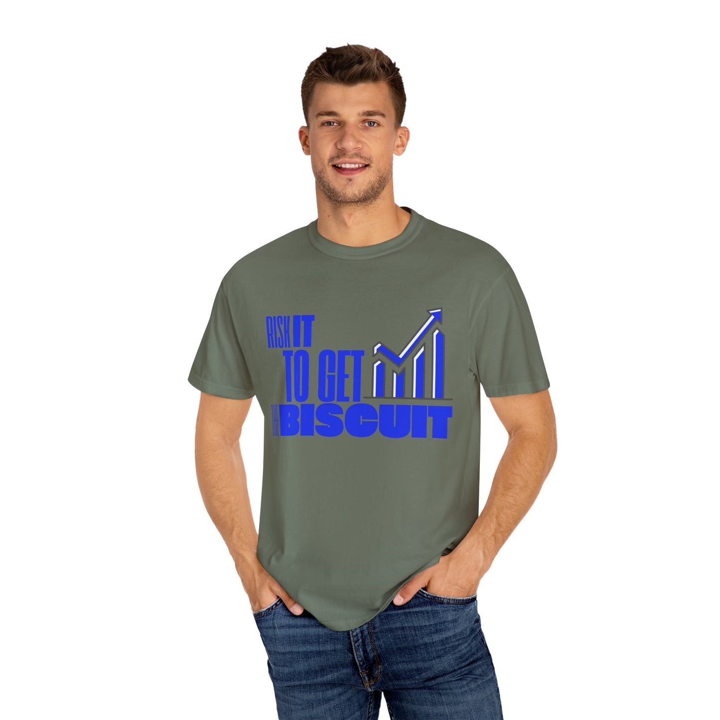 Risk It to Get the Biscuit Unisex Garment-Dyed T-shirt