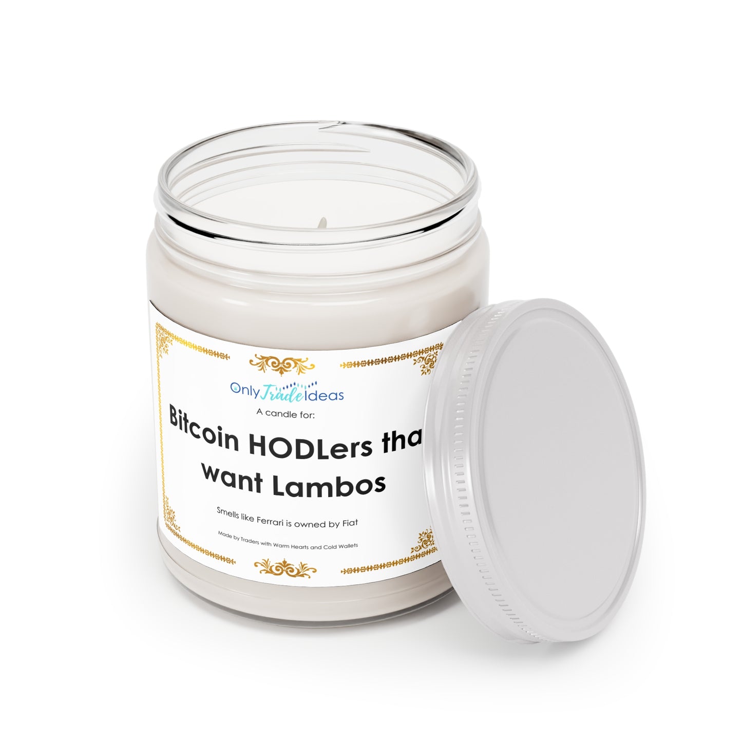 BTC HODLers want Lambos Style Scented Candles, 9oz
