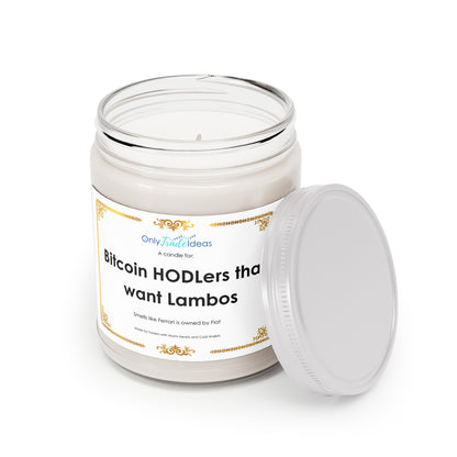 BTC HODLers want Lambos Style Scented Candles, 9oz