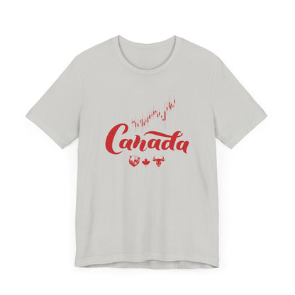 Bear Maple Bull Canada Unisex Jersey Short Sleeve Tee