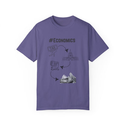 #Economics Garment-Dyed T-shirt