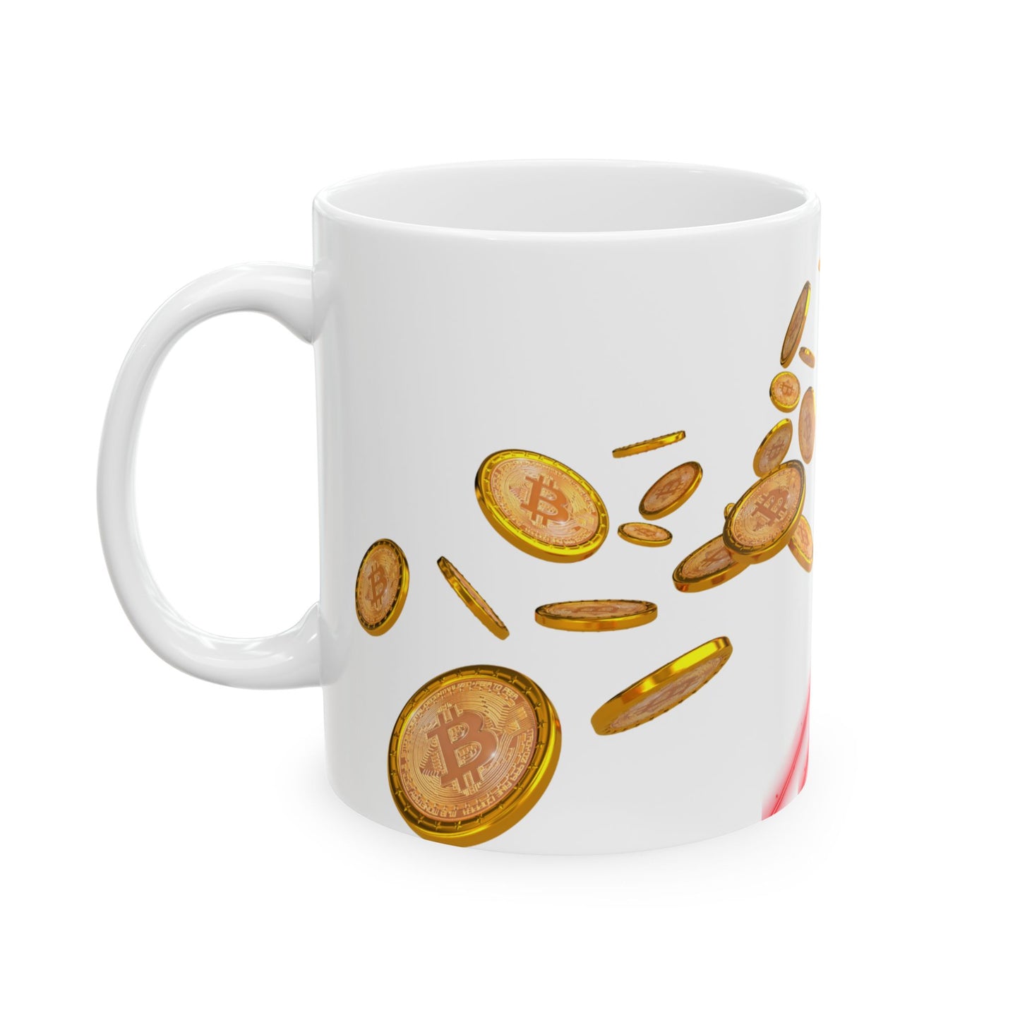 JD V Laser Eyes Ceramic Mug, (11oz, 15oz)