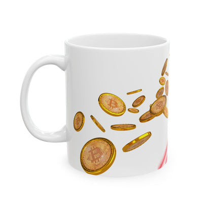 JD V Laser Eyes Ceramic Mug, (11oz, 15oz)