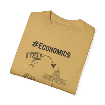 #Economics Garment-Dyed T-shirt
