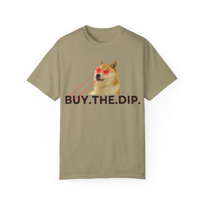 Buy The Dip Laser Eyes Unisex Garment-Dyed T-shirt