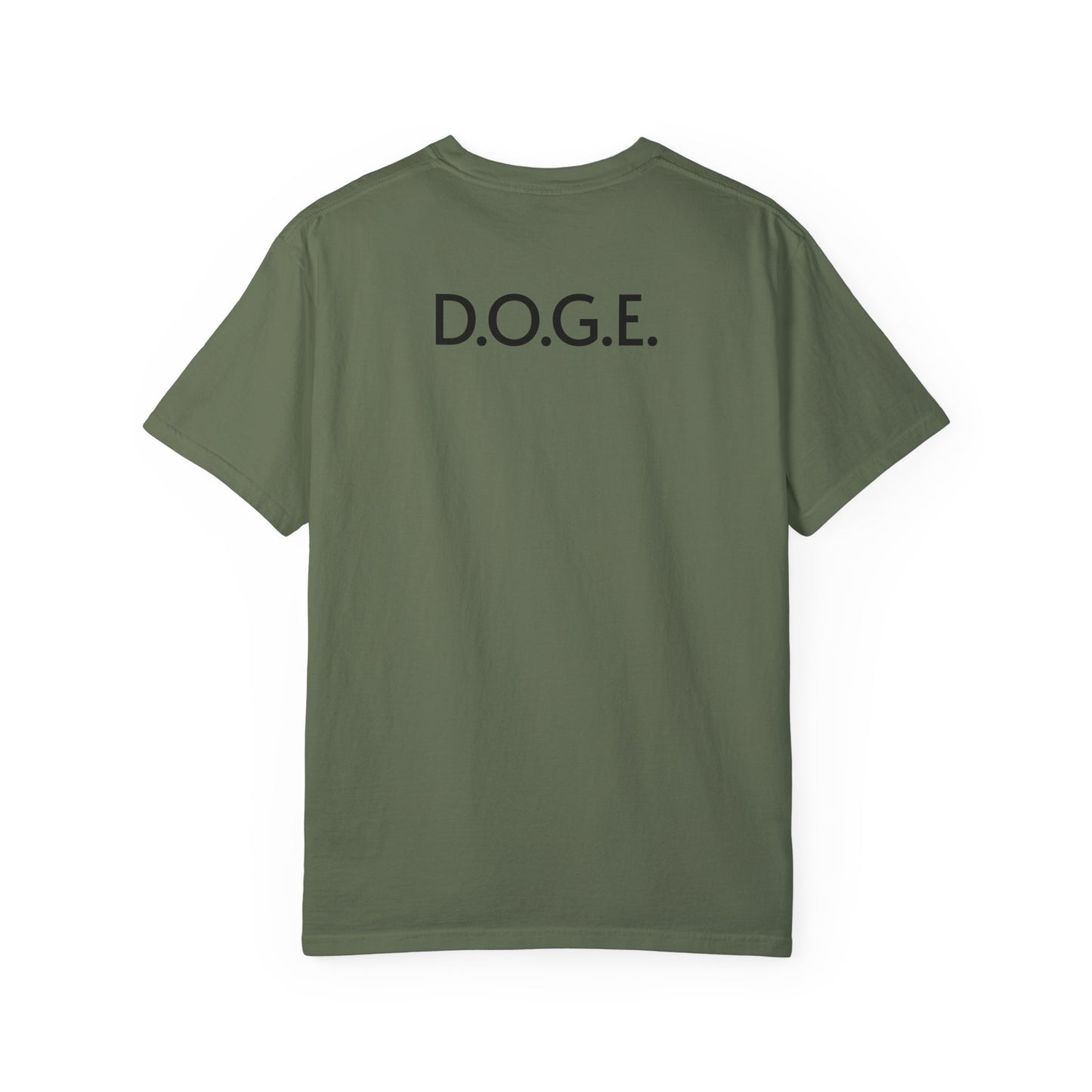 DOGE Musk Meme Unisex Garment-Dyed T-shirt