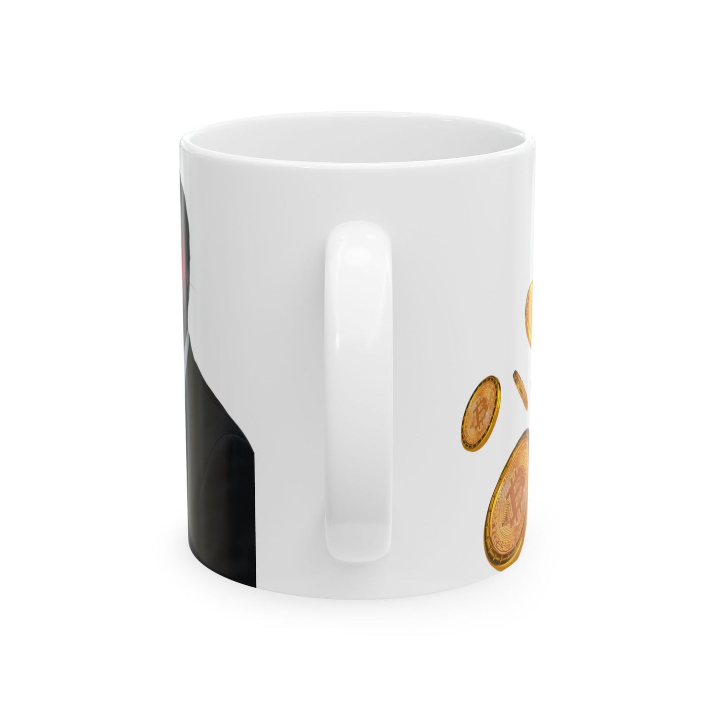 JD V Laser Eyes Ceramic Mug, (11oz, 15oz)