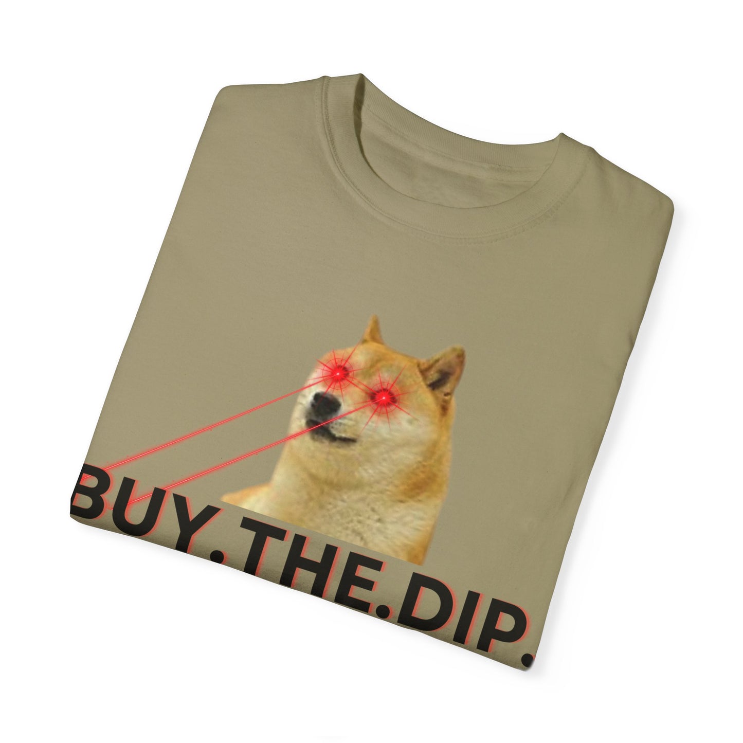 Buy The Dip Laser Eyes Unisex Garment-Dyed T-shirt