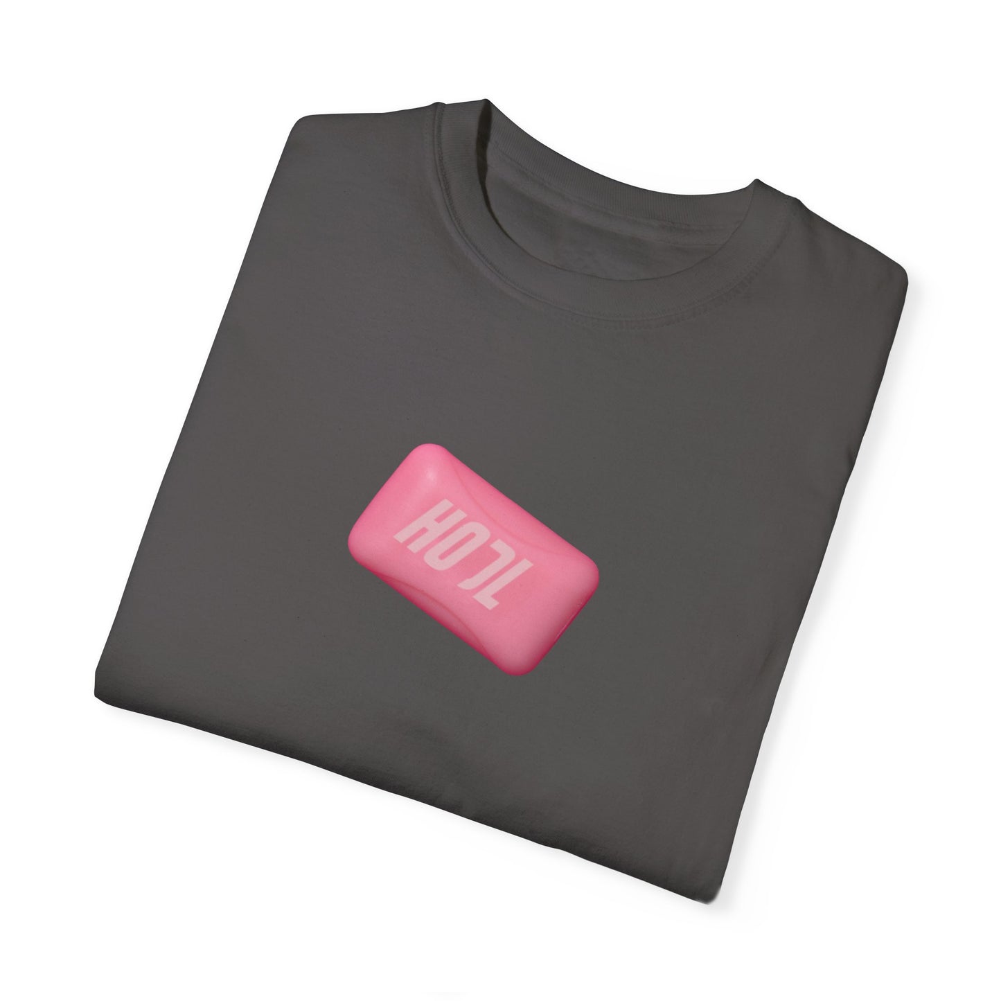 HODL Pink Soap BTC Unisex Garment-Dyed T-shirt