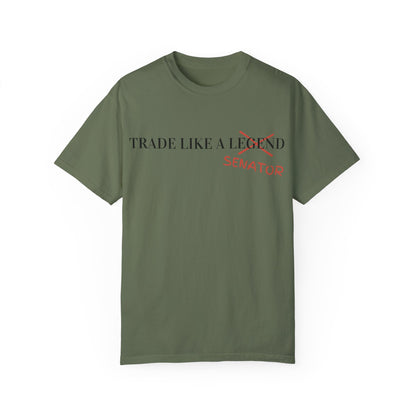 Trade Like a Senator Unisex Garment-Dyed T-shirt